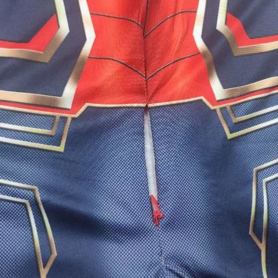 Voucher Shopee Cosplay Kostum Spiderman Anak Avenger Superhero Costume laki Jumpsuit + Topeng impor