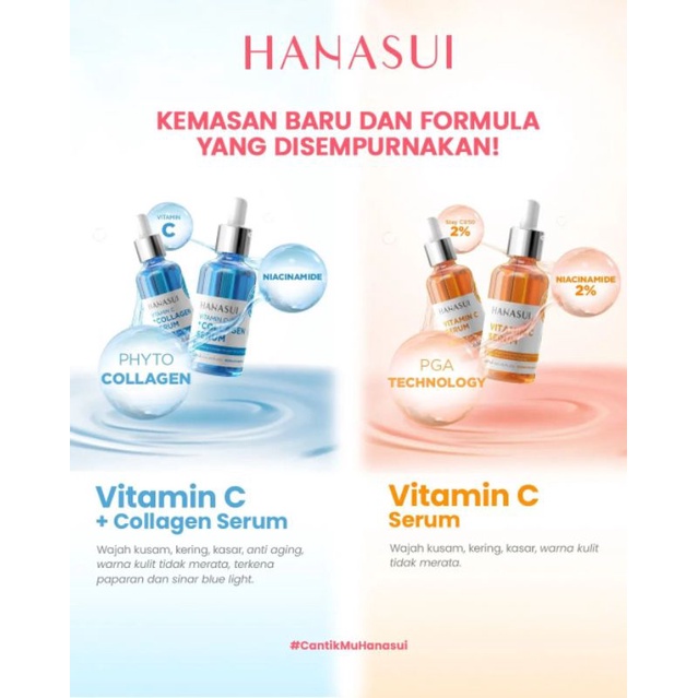 Hanasui Serum Wajah / Face Serum Hanasui Original