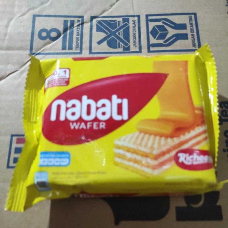 

NABATI WAFFER 2000 BERAT @50GRAM ISI 10 PCS