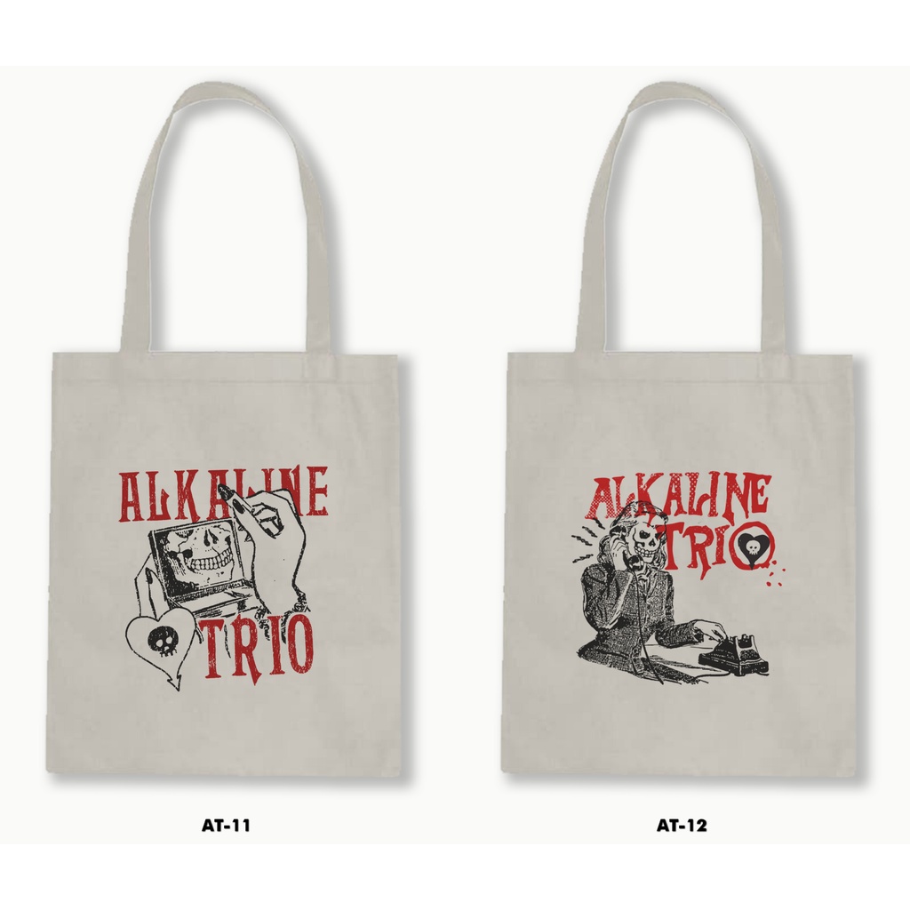 TOTE BAG BLACU - ALKALINE TRIO