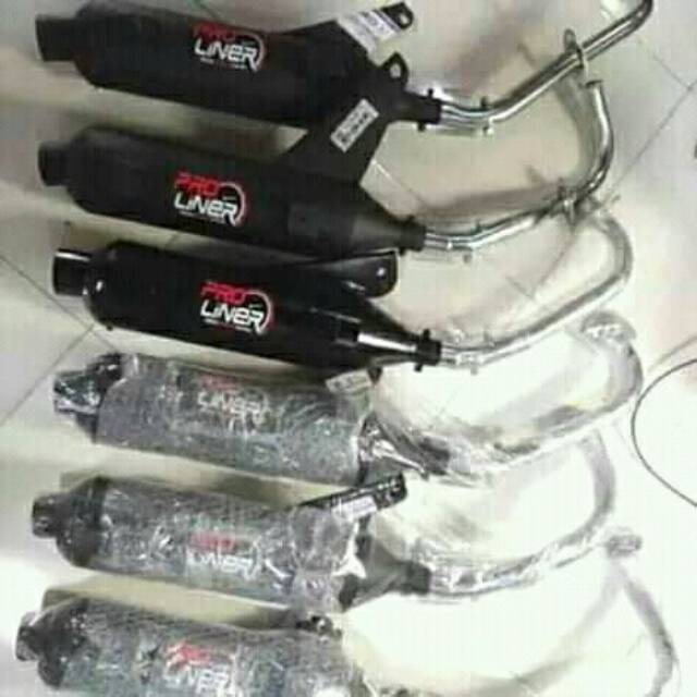 Knalpot standar racing buwat motor fino