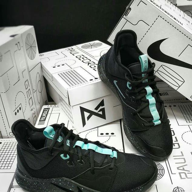 Paul george store 3 black aqua