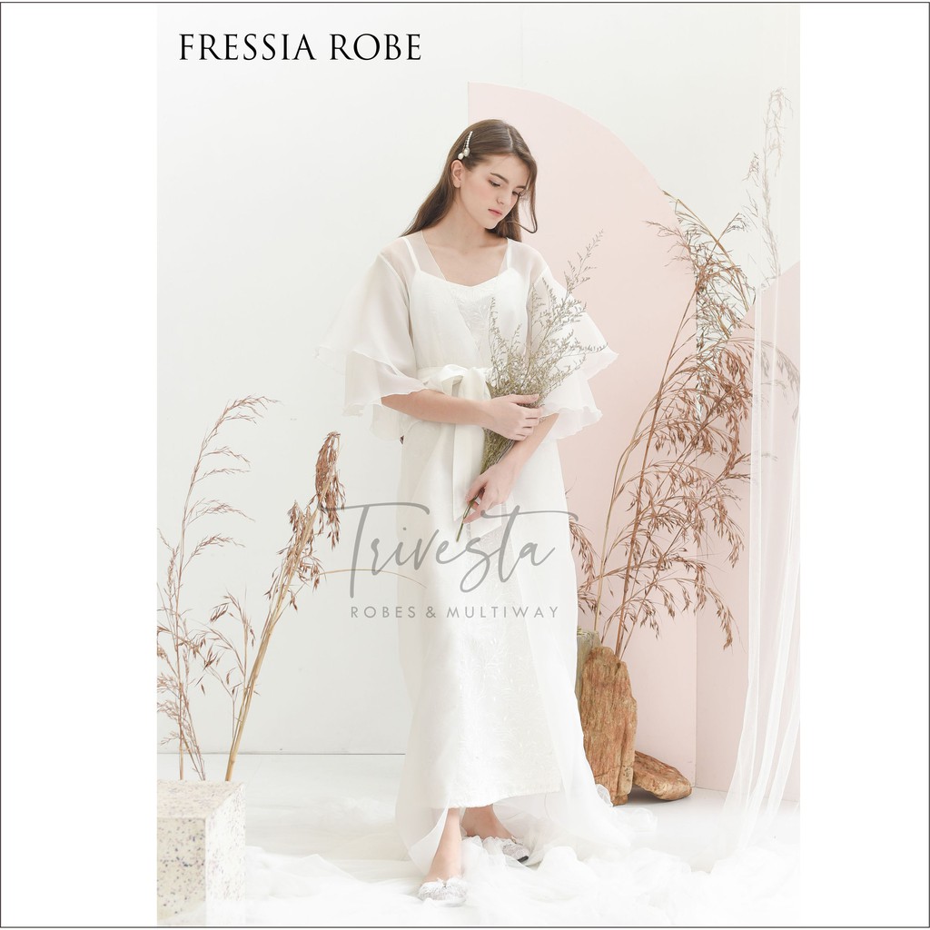 Freesia Robe - Blooming Collection -KIMONO ROBE PENGANTIN