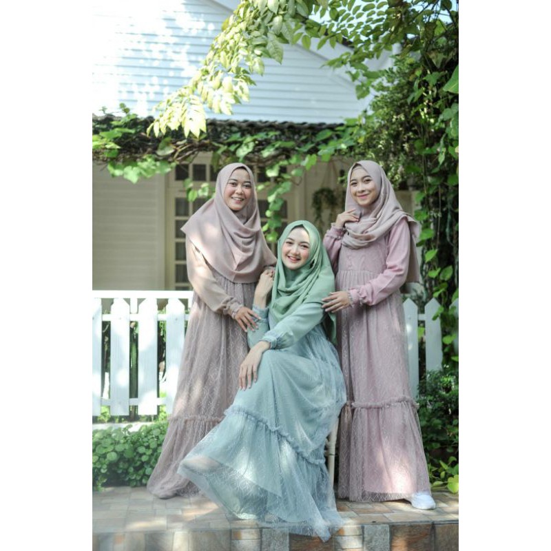 BRIONA DRESS By CASSIE LABELS/GAMIS TILE/GAMIS PESTA/GAMIS WISUDA