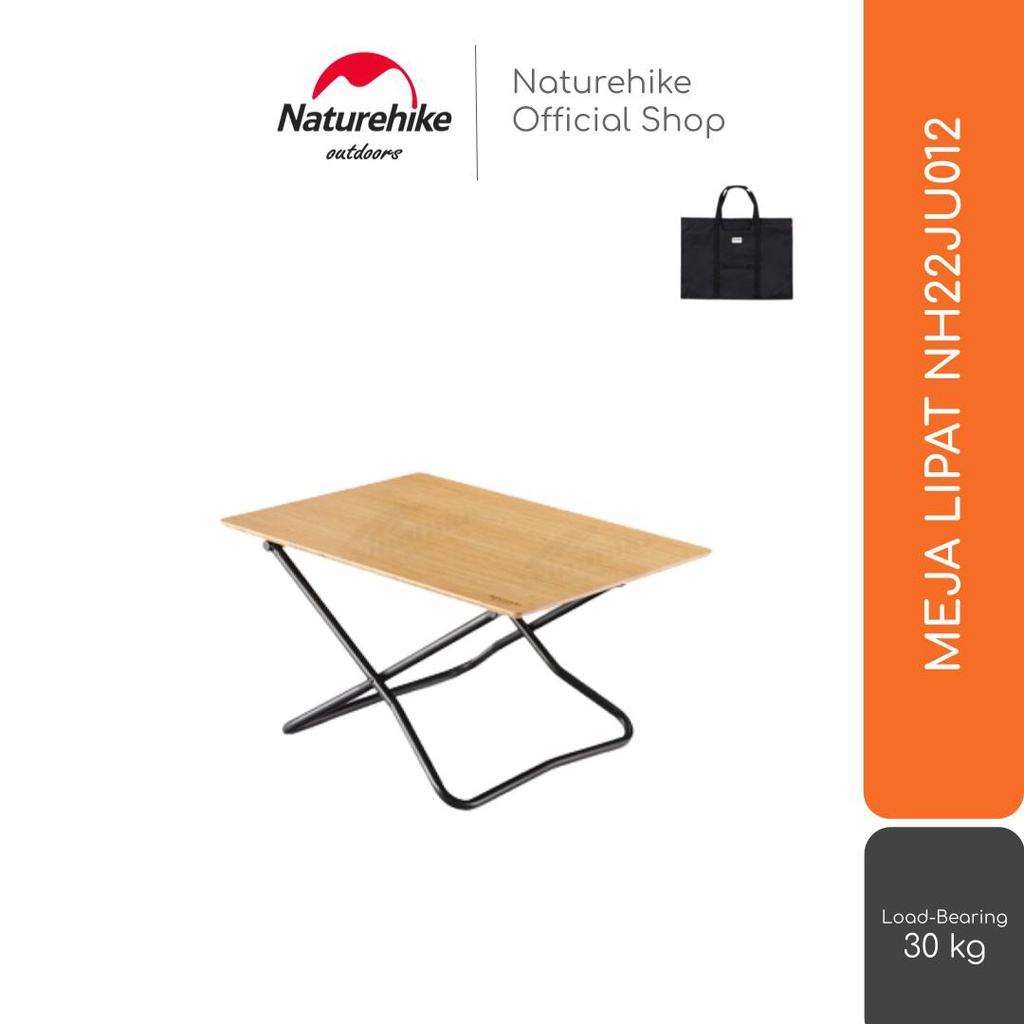 MEJA LIPAT PORTABLE PIKNIK OUTDOOR CAMPING NATUREHIKE NH22JU012