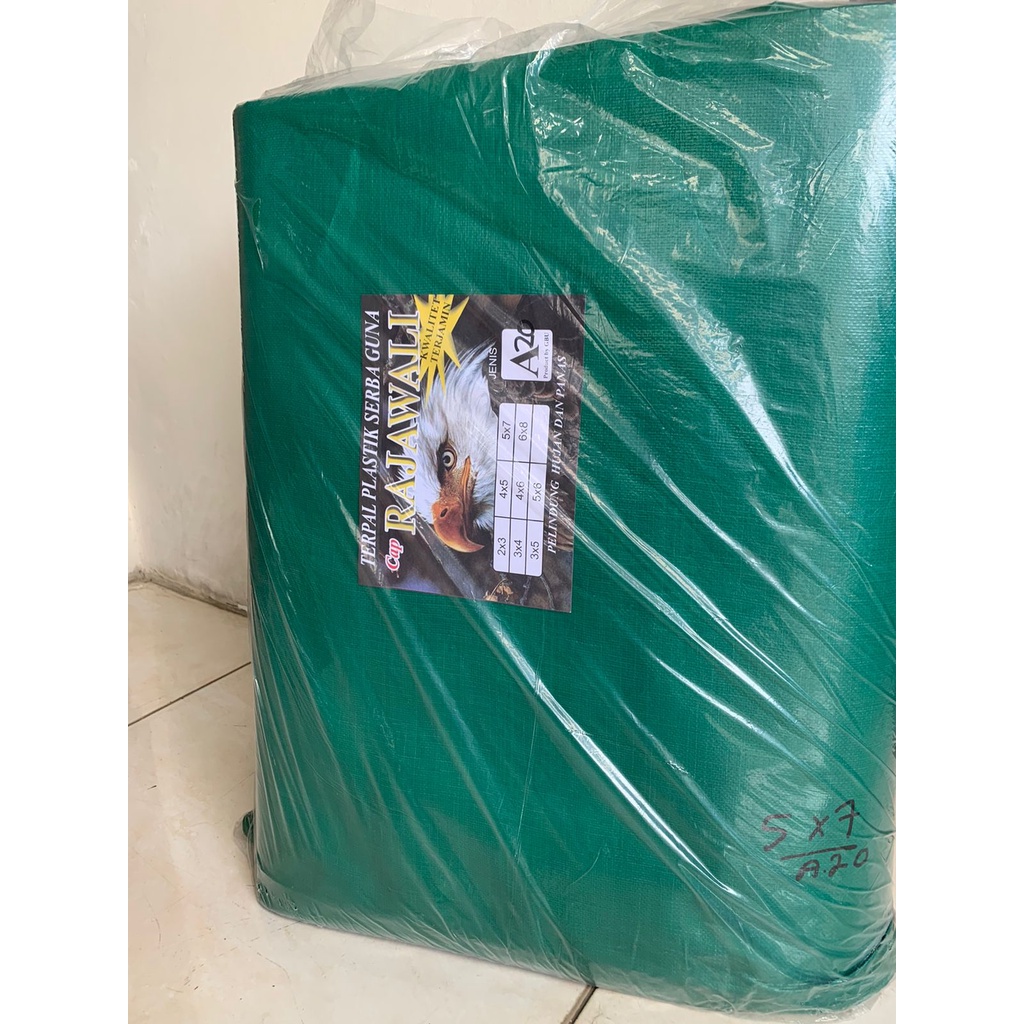 Terpal Plastik A20 Ukuran 6x13 (Terpal Truk, Tenda Warung, Alas Cor, Alas Peternakan)