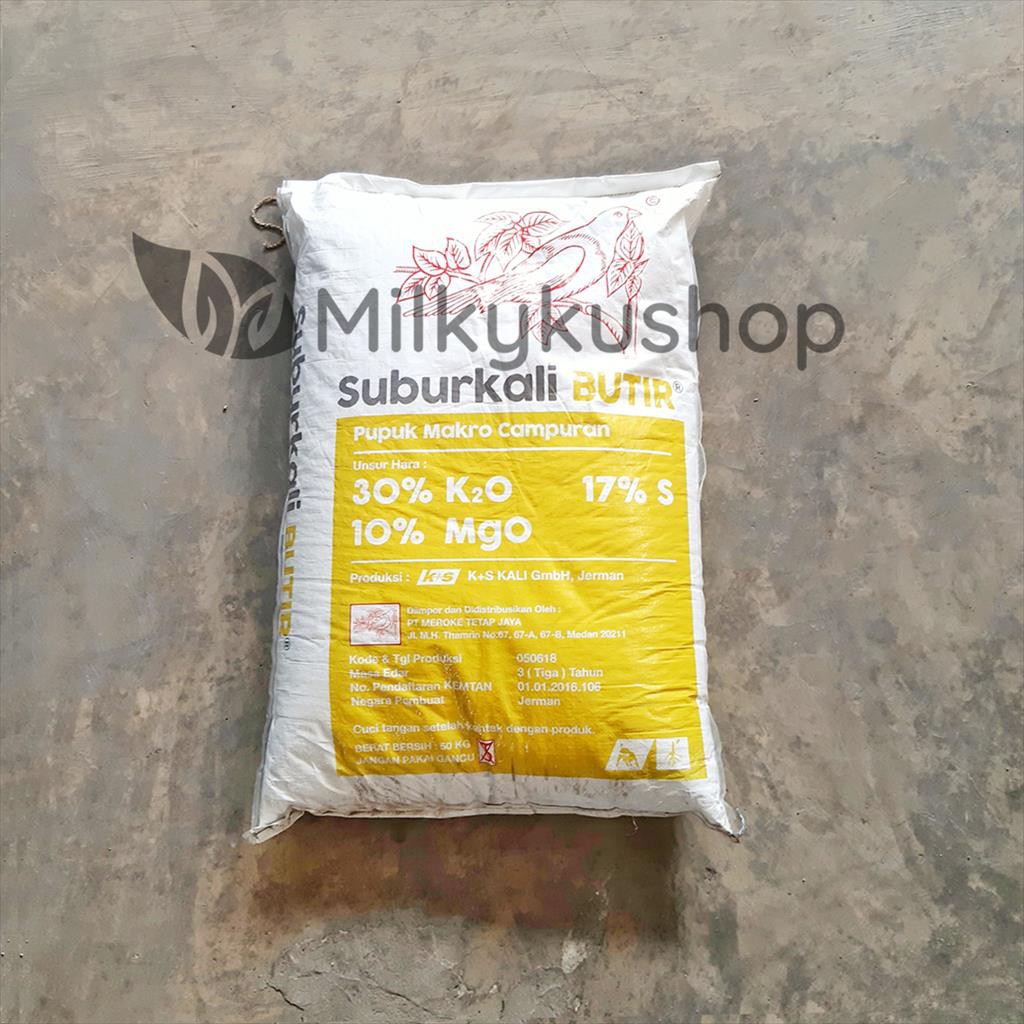 PUPUK MEROKE SUBURKALI BUTIR  50 KG KEMASAN PABRIK VIA CARGO