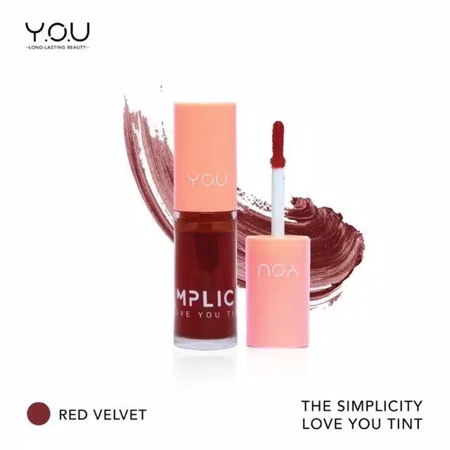 YOU The Simplicity Love You Tint lip tint pewarna bibir lipstick bibir