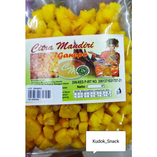 

Oleh-Oleh Khas Padangpariaman/Kerupuk Singkong Bumbu Kuning