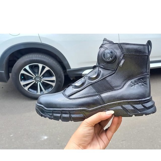 Sepatu PDH midtrack WR tali putar original