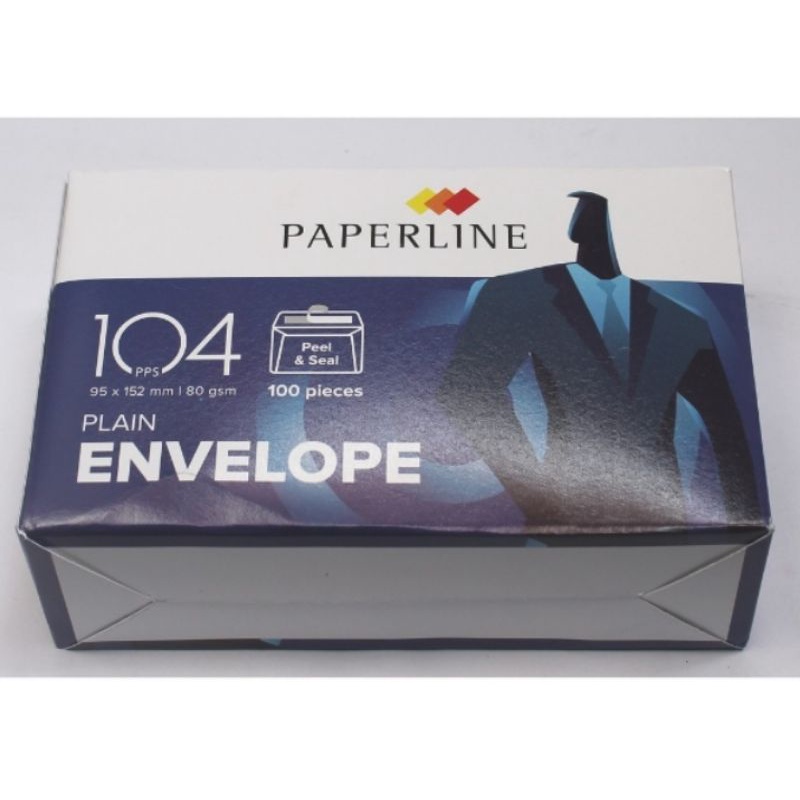 

Amplop Plain Paperline 104 PPS - 95 x 152 mm