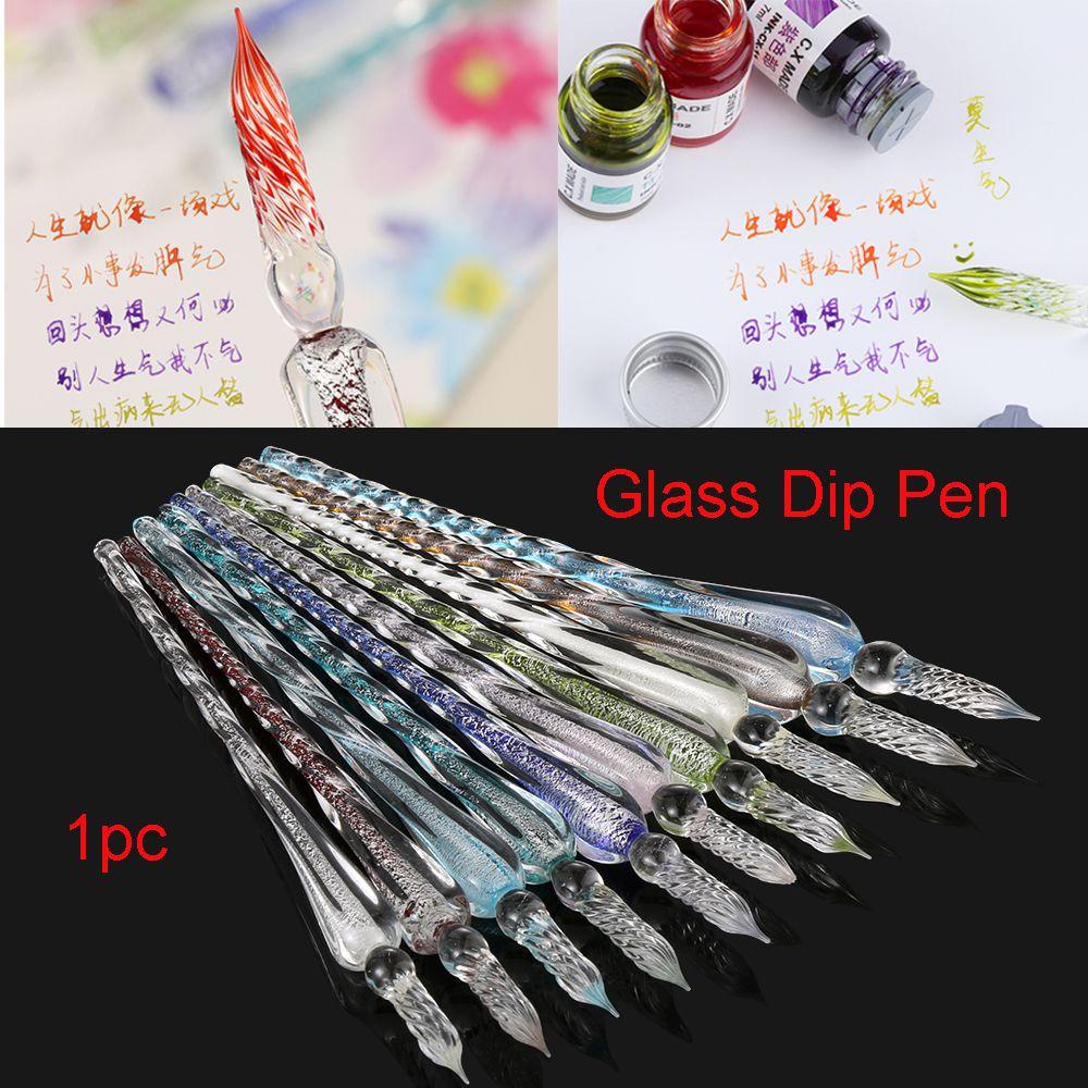 Populer Dip Pen Hadiah Tulisan Signature Lukisan Tetes Fountain Pen