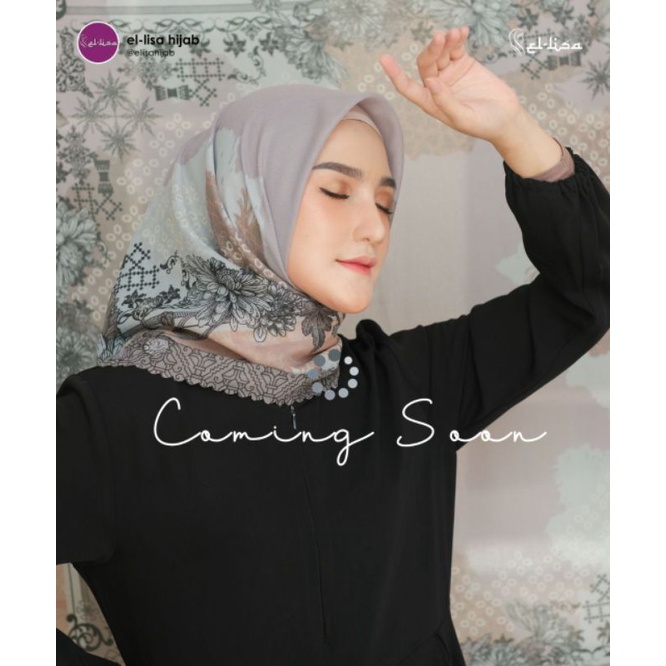 TERLARIS SEGIEMPAT SAFEA BY ELLISA HIJAB BISA COD