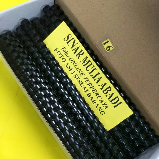 

Spiral Jilid Plastik 16 mm Folio 23 Ring 5/8 inch / Ring Plastic