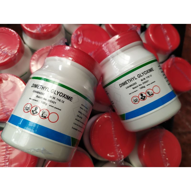 DMG Dimethylglyoxime  Packing 100 gram
