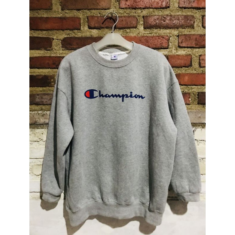 Champion second crewneck original bekas sweater jaket hoodie kardigan