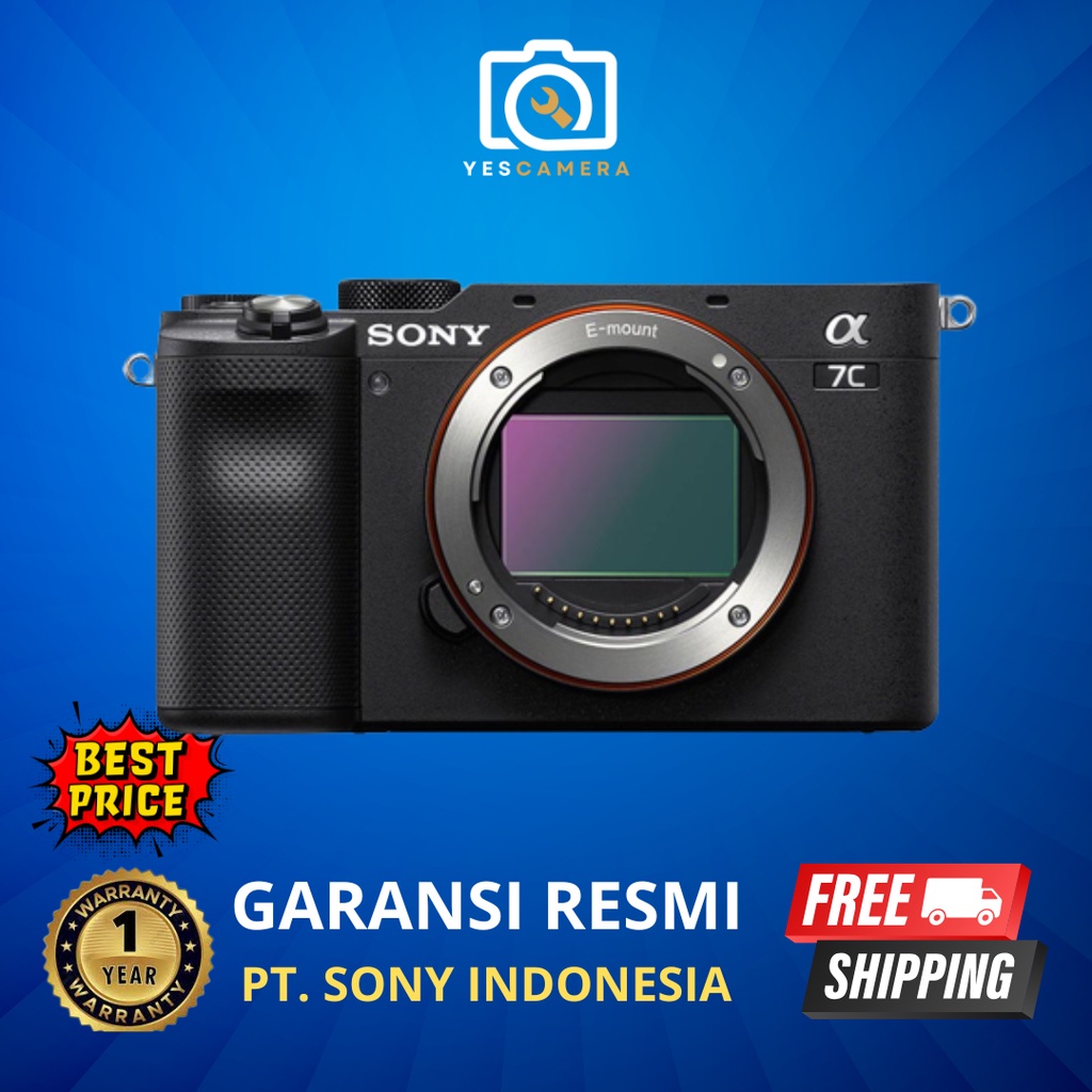 Sony A7C Sony Alpha A7C Sony A 7C Sony A7 C Body Only Garansi Resmi Camera Sony A7C Mirrorless Sony