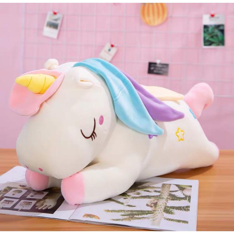 BONEKA UNICORN BINTANG LAY SUPER LEMBUT KUDA PONY