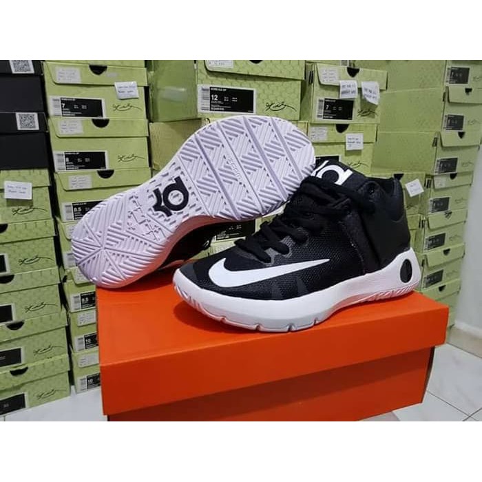 Termurah  SEPATU BASKET KD 5 TREY IV LOW BLACK WHITE  Berkualitas