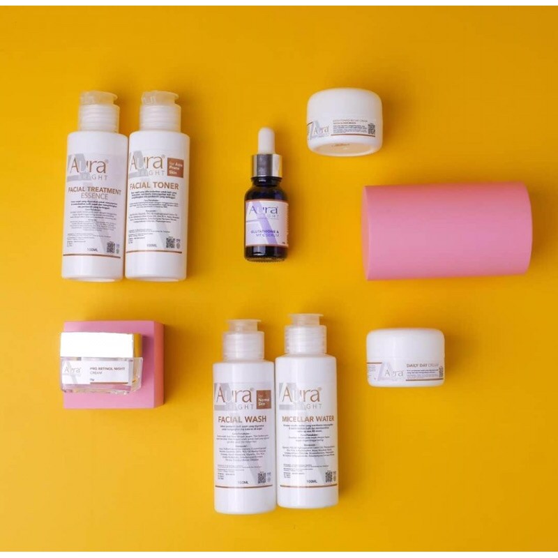Aura Bright Signature Acne Package Original termurah paket skincare aman halal bpom jakarta