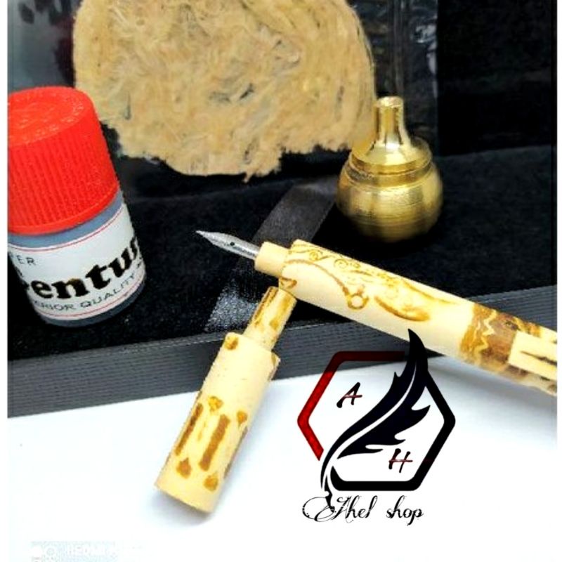 

Kalam Nib Pen Pena tutul bambu memaknai kitab