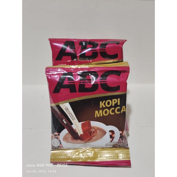 

Kopi ABC Mocca 1 Renteng @ 10 sachet