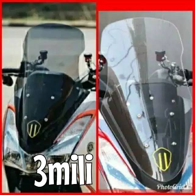 Windshield Yamaha Lexi Tinggi 3mili. Visor Lexi Tinggi