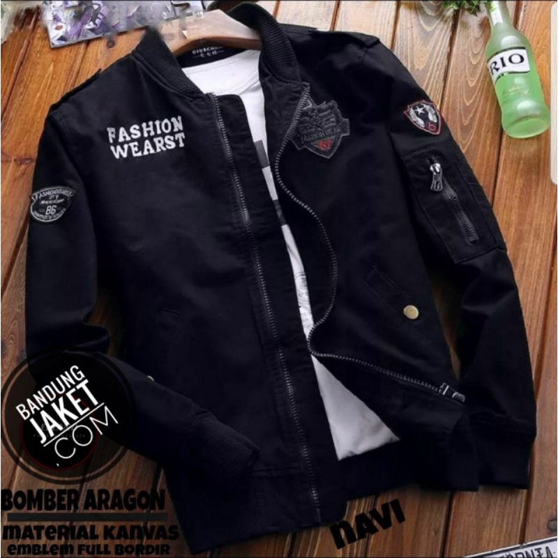 ARAGON BOMBER || Jacket Bomber Pilot || Jaket Pria Masakini #AB