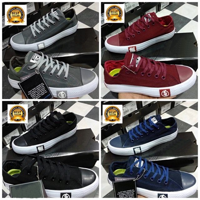 ( READY ) SEPATU CONVERS PETIR PENDEK x UNDEFEATED LOW | IMPORT VIETNAM I SEPATU PRIA DAN WANITA I SEPATU CASUAL