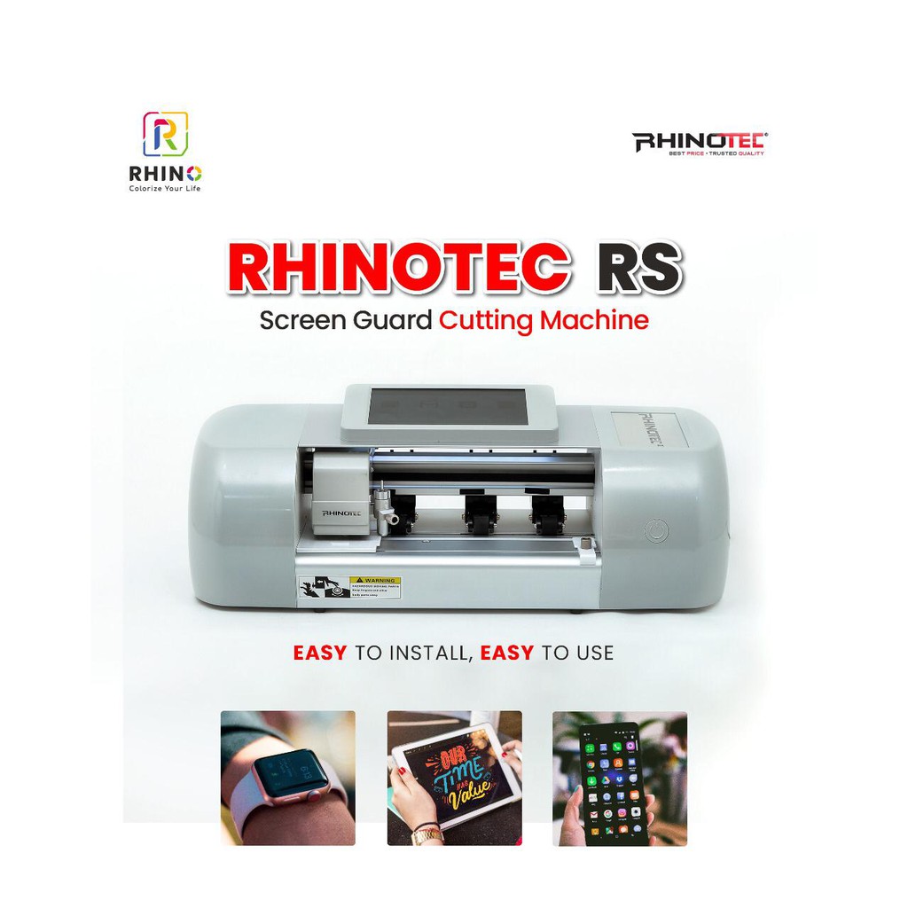 Rhinotec Mesin Cutting Pemotong Anti Gores Handphone Hydrogel