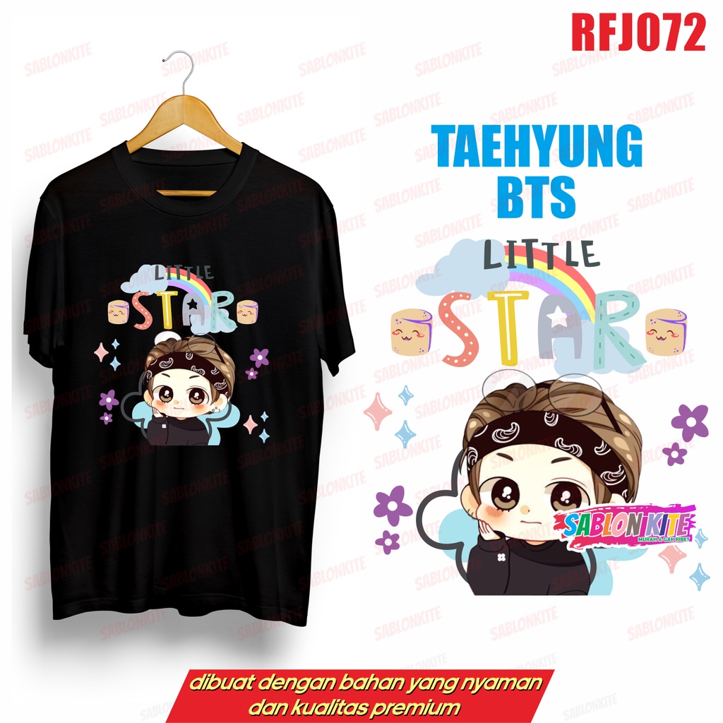 MURAH!!! KAOS KPOP TAEHYUNG LITTLE STAR RFJ072 UNISEX