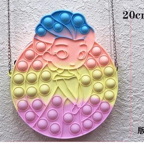 ⅍ Tas Ransel Pop It Tas Selempang Pop It ✭