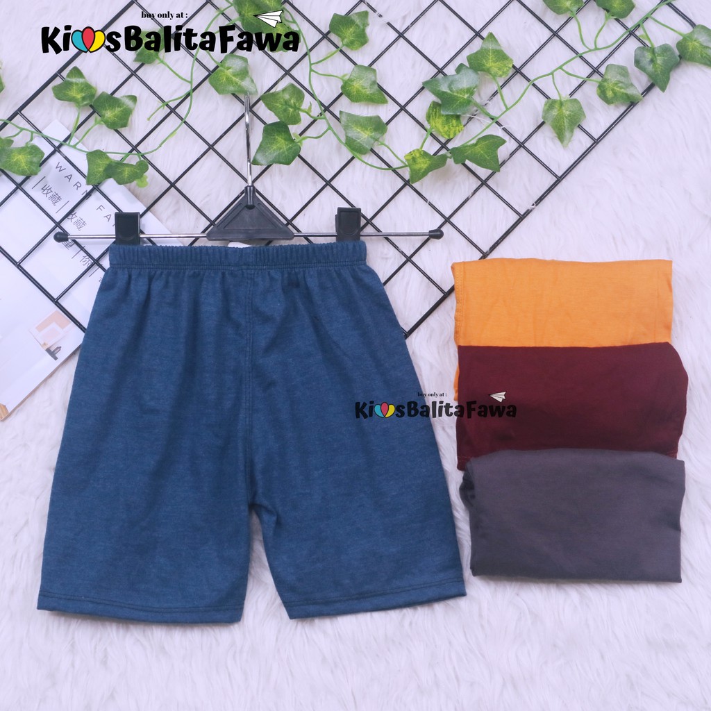 Celana Short Anak 4-12 Tahun / Model Celana Ketat Dalaman Rok Sekolah Short Pants Bahan Adem Murah babycinnamon