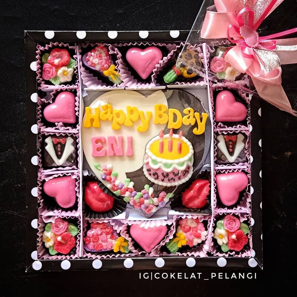 Kado Coklat Box S24 Chocolove Untuk Hadiah Ulang Tahun Milad Kakak