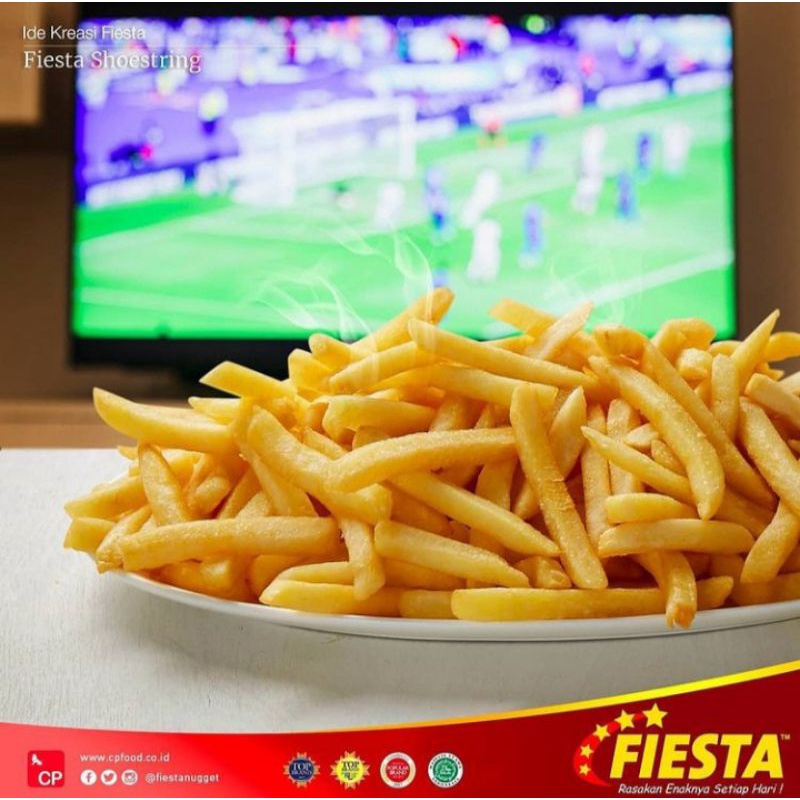 

Fiesta French fries shoestring 2000gr