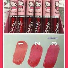 SASIMI Liptint Karakter Hello Kitty - Original (1box) isi 24pcs