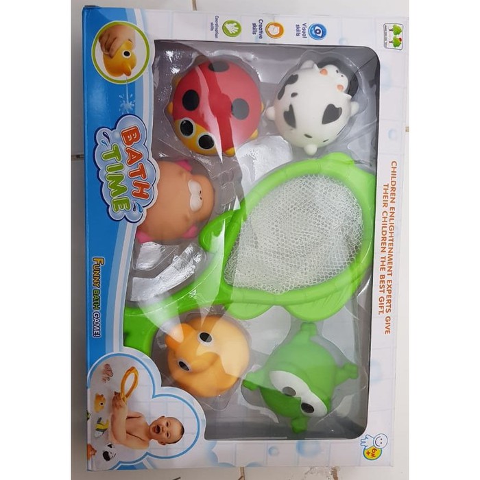 Mainan Mandi Bayi - Funny Bath Time - Bebek Mandi - Bath Toys