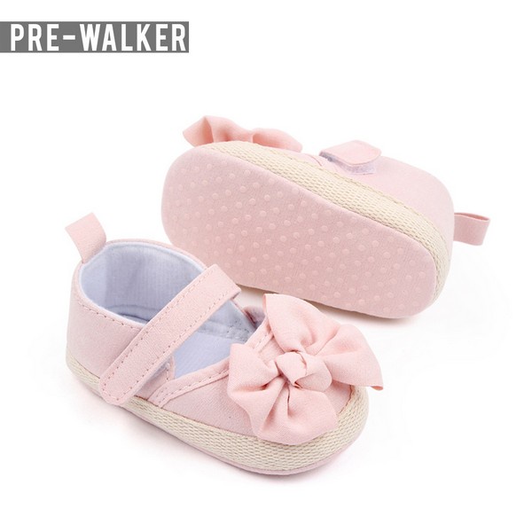 Sepatu Bayi Perempuan Pita Polos - Prewalker Baby Bloom S1245