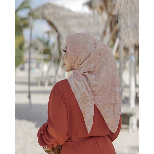 Buttonscarves Wave Peach New