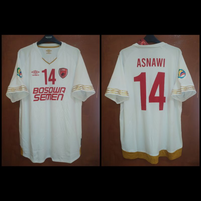 jersey PSM makassar away AFC 2019/2020 player issue