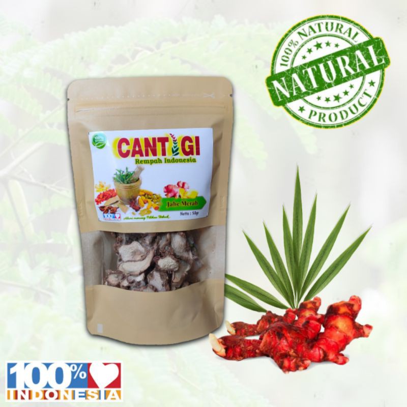 Jahe Merah Kering Premium