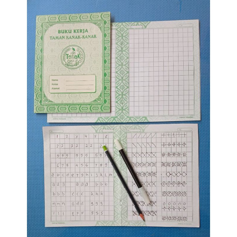 Jual BUKU KOTAK 1CM, BUKU KERJA, BUKU KEGIATAN, BUKU TUGAS ANAK TK UMUM