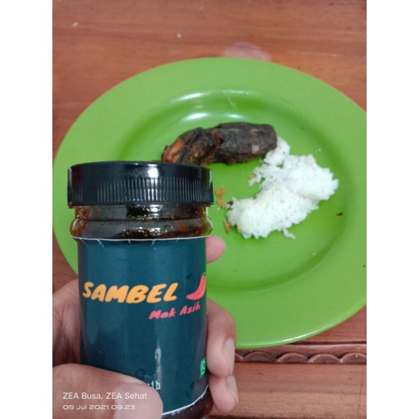 

Sambal Ireng Mak Asih, Sambel Bebek Madura Asli Pedas 200gr