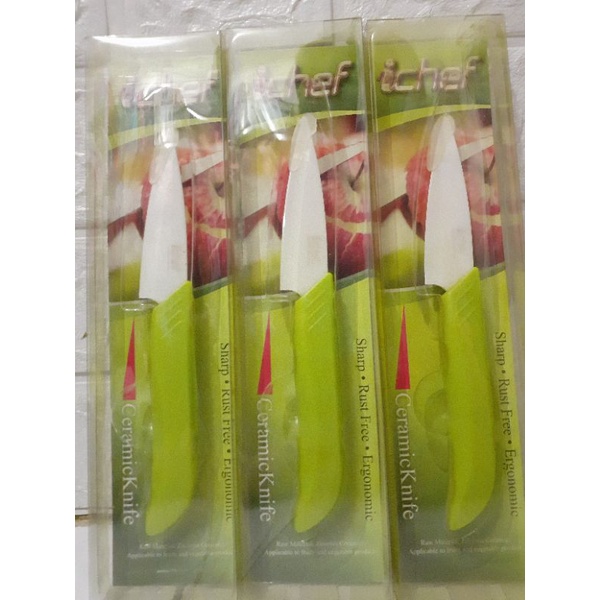 Pisau Keramik ichef / Ceramic knife Ichef