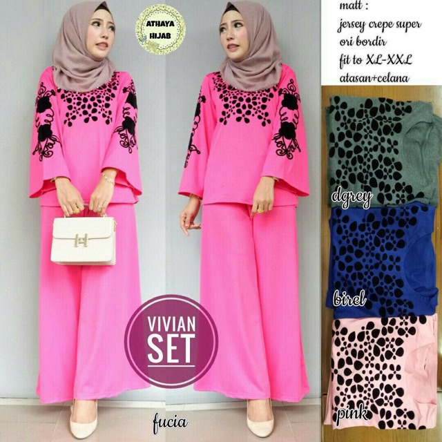 VIVIAN SET / KULOT SET ATASAN / ATASAN + KULOT NEW ARRIVAL