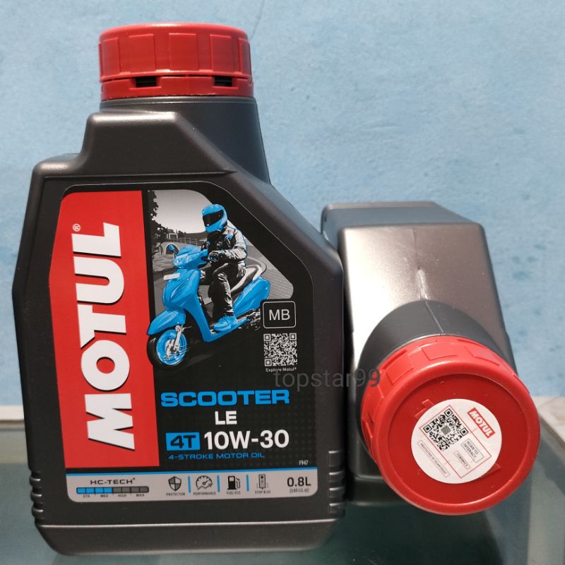 OLI MOTUL 5100 3100 SCOOTER MATIC SAE 10W30 10W40 OLI MESIN MOTOR MATIC /SPORT 1L &amp; 0.8L