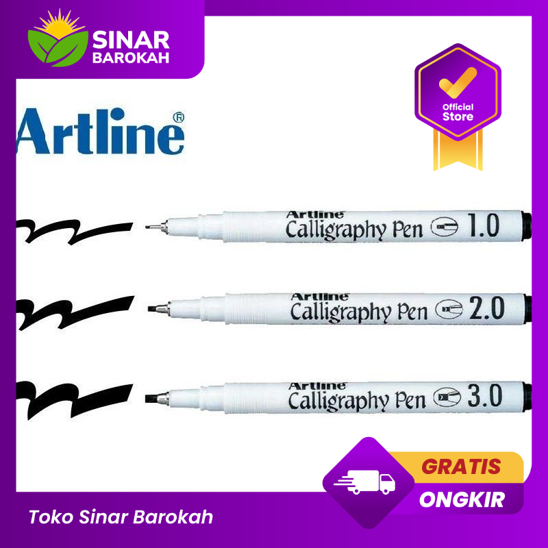 

CALIGRAPHY ARABIC ARTLINE HITAM