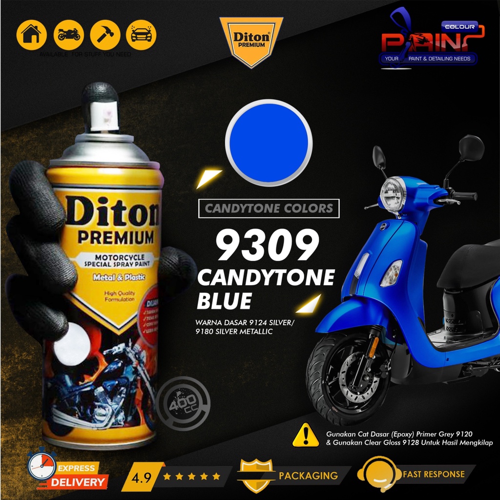 Diton PREMIUM 9309 Candytone Blue Cat Semprot