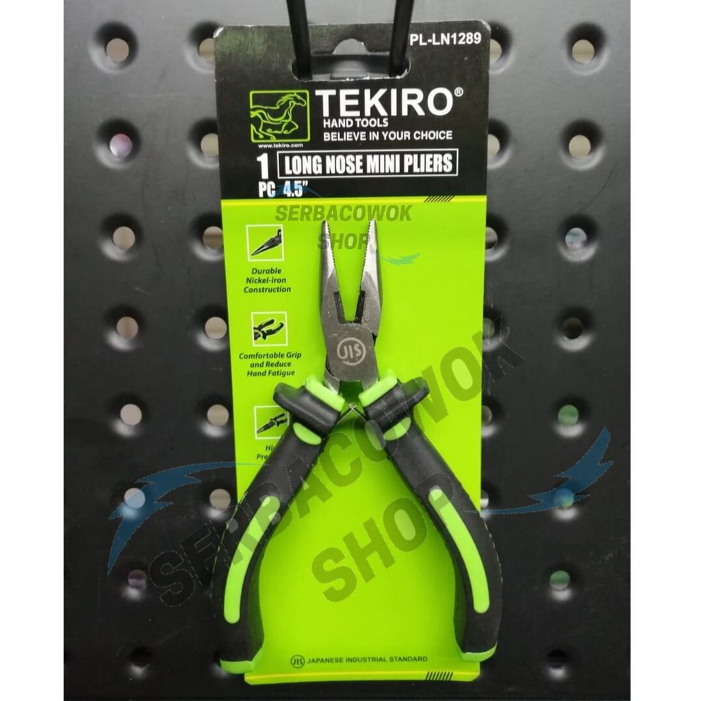 Tekiro Tang Lancip Mini 4.5 Inch Long Noise Pliers Termurah Berkualitas