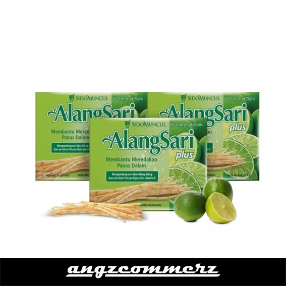 

SIDOMUNCUL Alang Sari Plus Jeruk Nipis 6 Sachet mlg